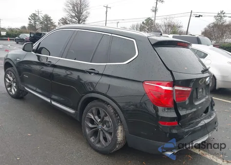 2017 BMW X3 xDrive28I from USA, damaged, VIN 5UXWX9C58H0D99531